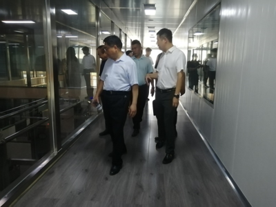 校長羅士喜帶隊調研原陽食品產業發展探索校、政、企三方合作機制